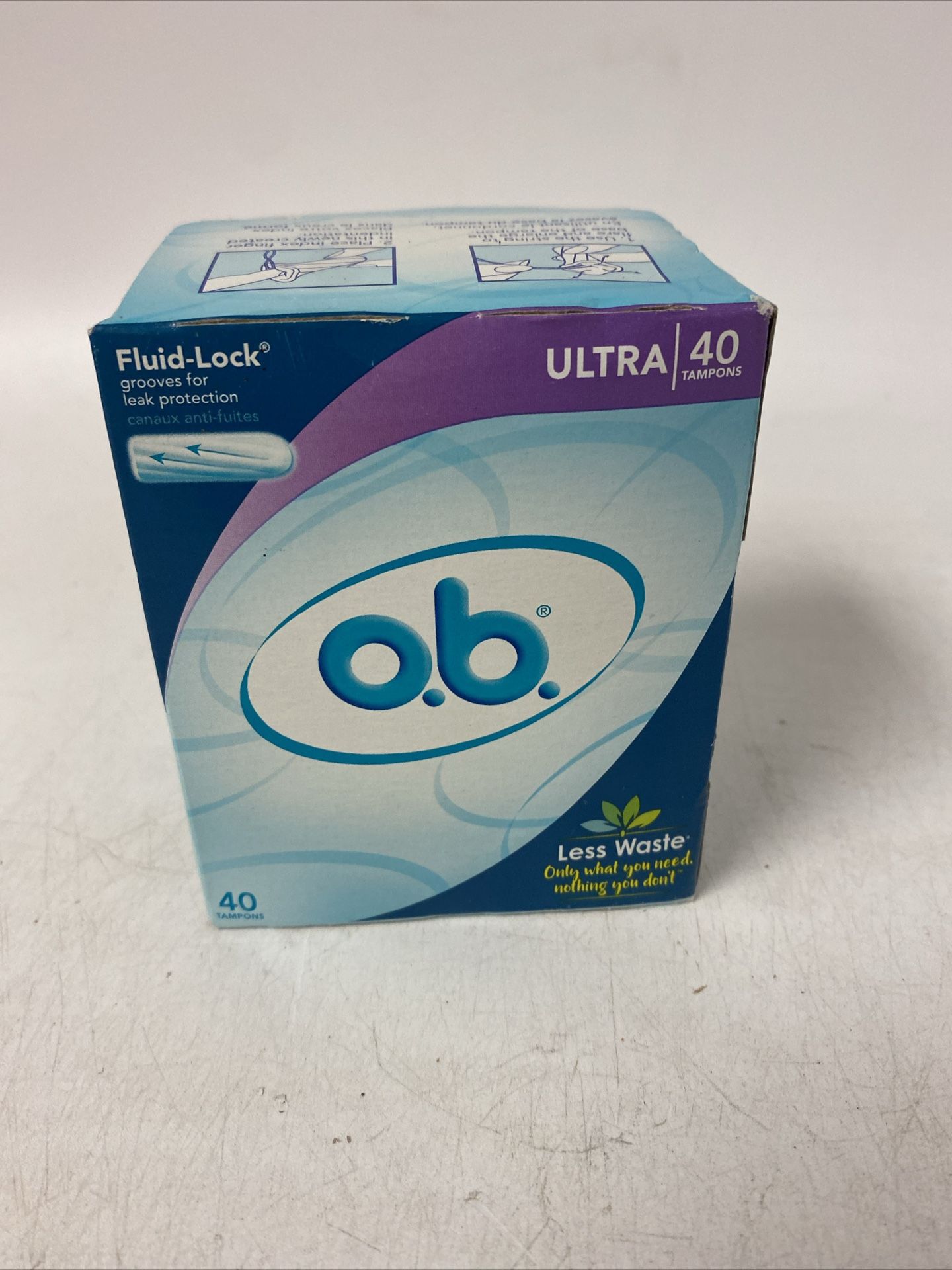 o.b. Original Ultra Tampons (Pack of 40)