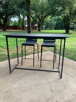 Three pieces outdoor set
