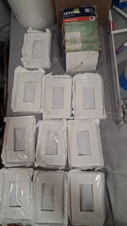 Leviton Decora Unbreakable Nylon Wallplates