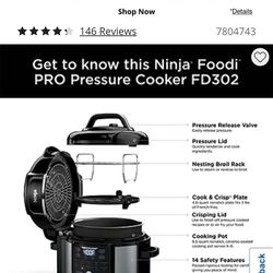 Ninja Foodie Pressure Cooker