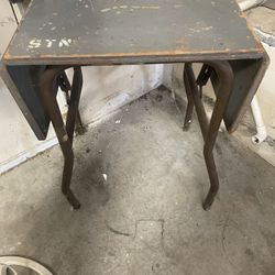 Vintage Military Table