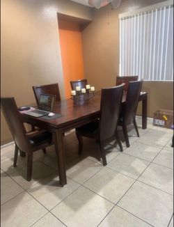 wood table