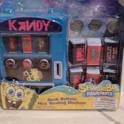 Spongebob Rock Bottom Mini Vending Machine
