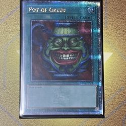 Yu Gi Oh Quarter Century Rare Pot Of Greed