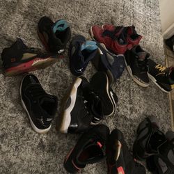 Retros 1,3,4,5,6,7,11 Jordan’s 