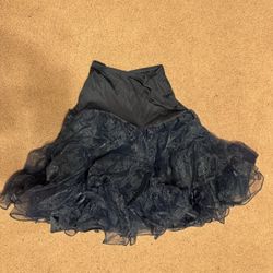 New Medium navy blue Chrinolin skirt costume tutu