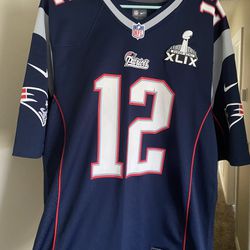 Tom Brady Nike New England Patriots Jersey (M)