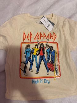 Def Leppard High 'n' Dry Graphic T-Shirt Small