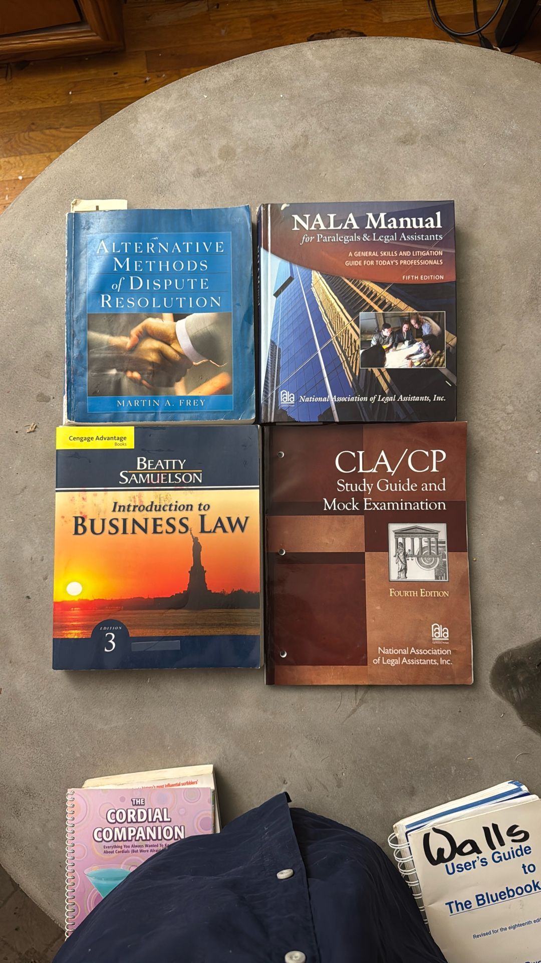 Free Paralegal School Law Books