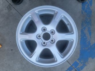 1998 SUBARU IMPREZA 2.5RS  1 WHEEL RIMS  SILVER