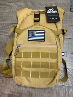 Tactical hydration backpack