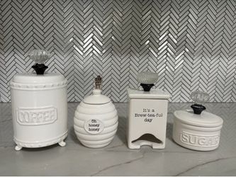 Mud Pie Canister Set