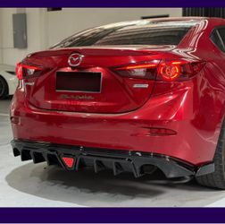 2014-2018 Mazda 3 Sedan GR Style Diffuser