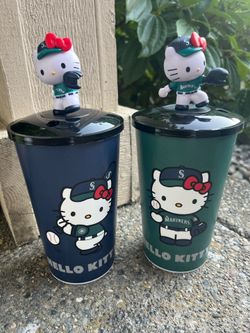 Seattle mariners hello kitty cups