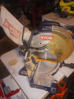Ryobi Miter Saw with Dust Bag
