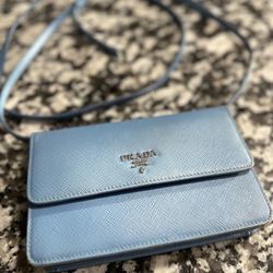 Authentic Prada Wallet Crossbody Bag