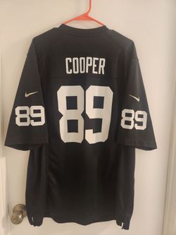 Men's Authentic Nike On Field Oakland Raiders 89 Amari Cooper NFL Football Jersey Size XL (SE San Diego)