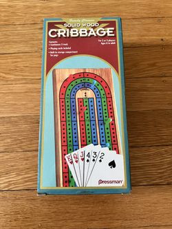 Solid Wood Cribbage
