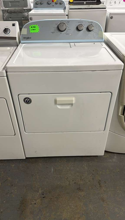 Whirlpool Electric Dryer – White, top lint filter, ready to go