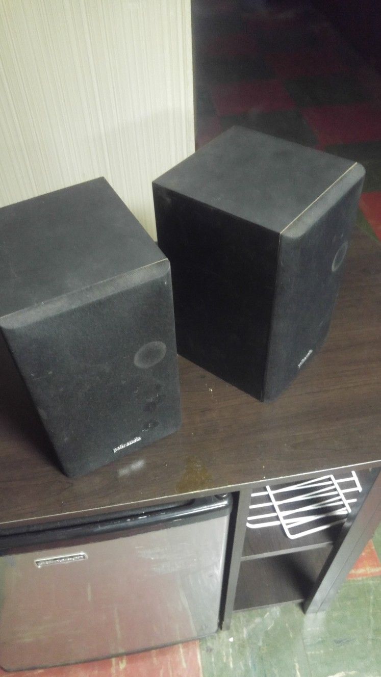 Polk Audio Speakers, Pair For $50