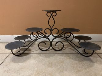 Rustic candle holder