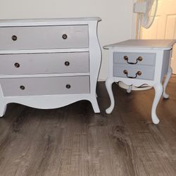 Dresser  and Night  Table