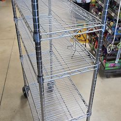 Metro Super Erecta 5 Tier Commercial Wire Shelving with Wheels – Estantería Industrial 5 Niveles Heavy Duty