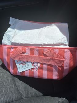 Limited Edition Trader Joe’s Mini Insulated Bag Cooler Striped