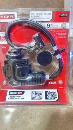 High Pressure Inflator Attachment
