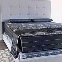 $299 Brand New Queen Bed Frame With New Mattress/Fast Delivery 
