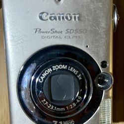 Canon SD550 7.1MP Digital Point-And-Shoot Camera
