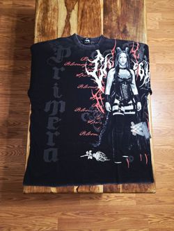 Civil Regime x WWE Stephanie Vaquer La Primera Vintage Wash Tee Size Med