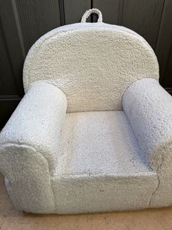 Kids  Chair with Sherpa Cover-$20