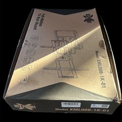 USX Mount Full Motion TV Wall Mount XML008-1K-01, Fits 65" Tilting Swiveling