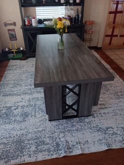 Brand New Grey Table in box for sale