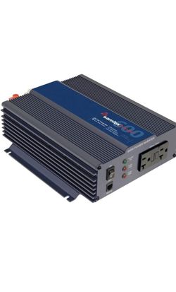 Inverter DC-AC 12VDC to 120VAC, PST-600-12, 600Watt