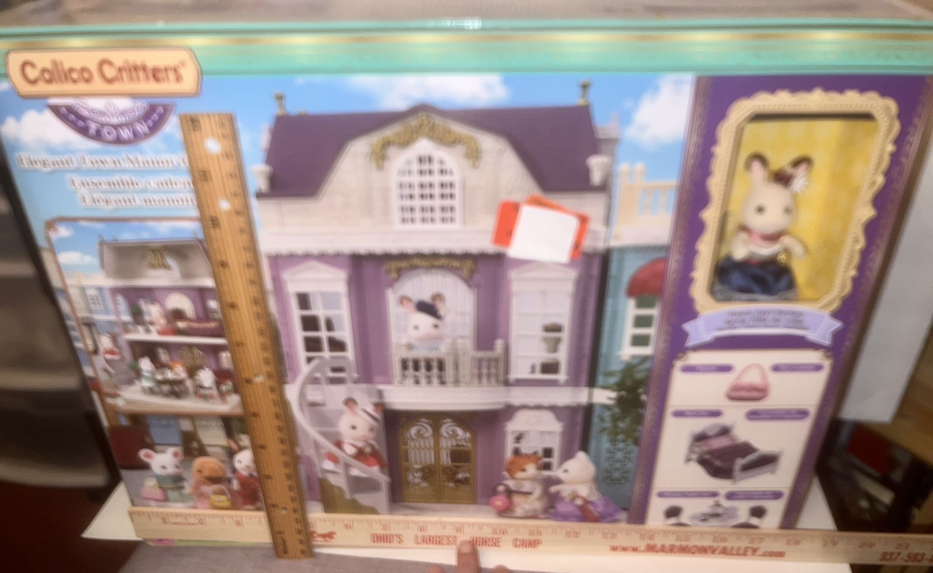 NEW Calico Critters Town Series Elegant Town Manor Gift Set, Dollhouse Playset NEW