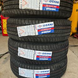 (4) - 235/65/18 Otani SA1000 All Season Tires