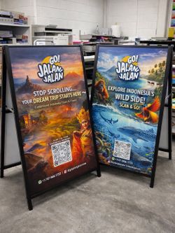 A-Frame Signs Sandwich Board Sidewalk Sign 