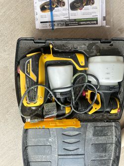 WAGNER Handheld Paint Sprayer:works great asking 80 used once