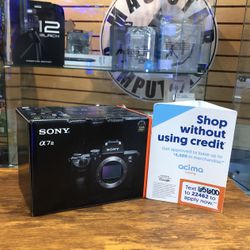 Sony A7III Camera 