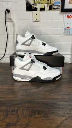 Jordan 4 White Cement 2025