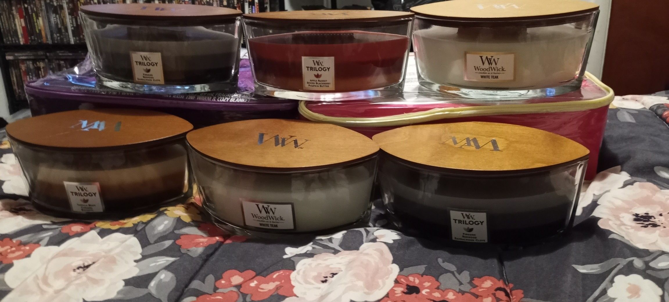 Trilogy candles