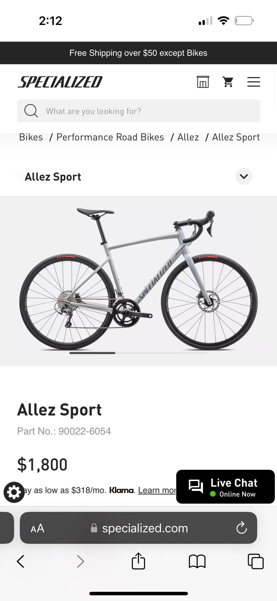 Specialized Bike / Allez 