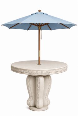 Concrete Patio Table – 43” Round