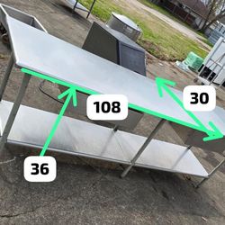 Stainless Steel Work Table
