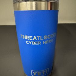 NEW! Blue 7” Yeti Water Bottle