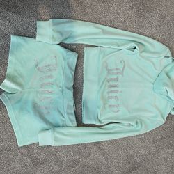 Juicy Couture short track suite set