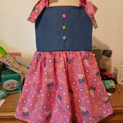 Vestido Para Niña ,peppa Pig