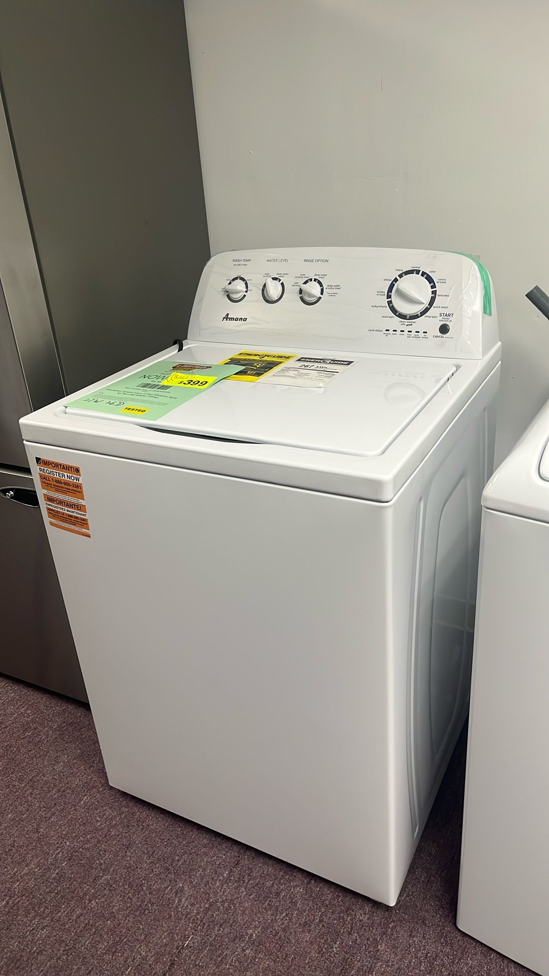 Washer Top Load New Open Box And Lavadora Nueva